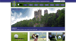 Desktop Screenshot of durhamladiesgolf.org.uk